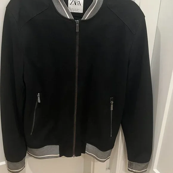 Striped Bomber Jacket - Picture 7 of 12